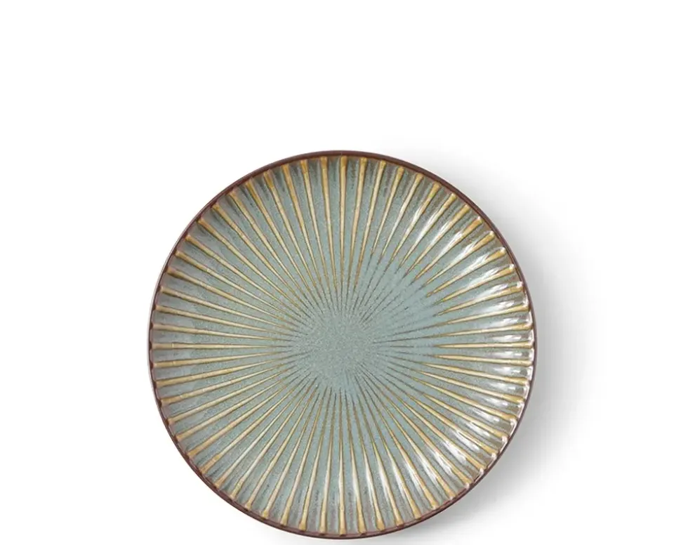 aiya_green__plate_1.webp MIYA Company Small Plates^Aiya Green 6.5" Plate