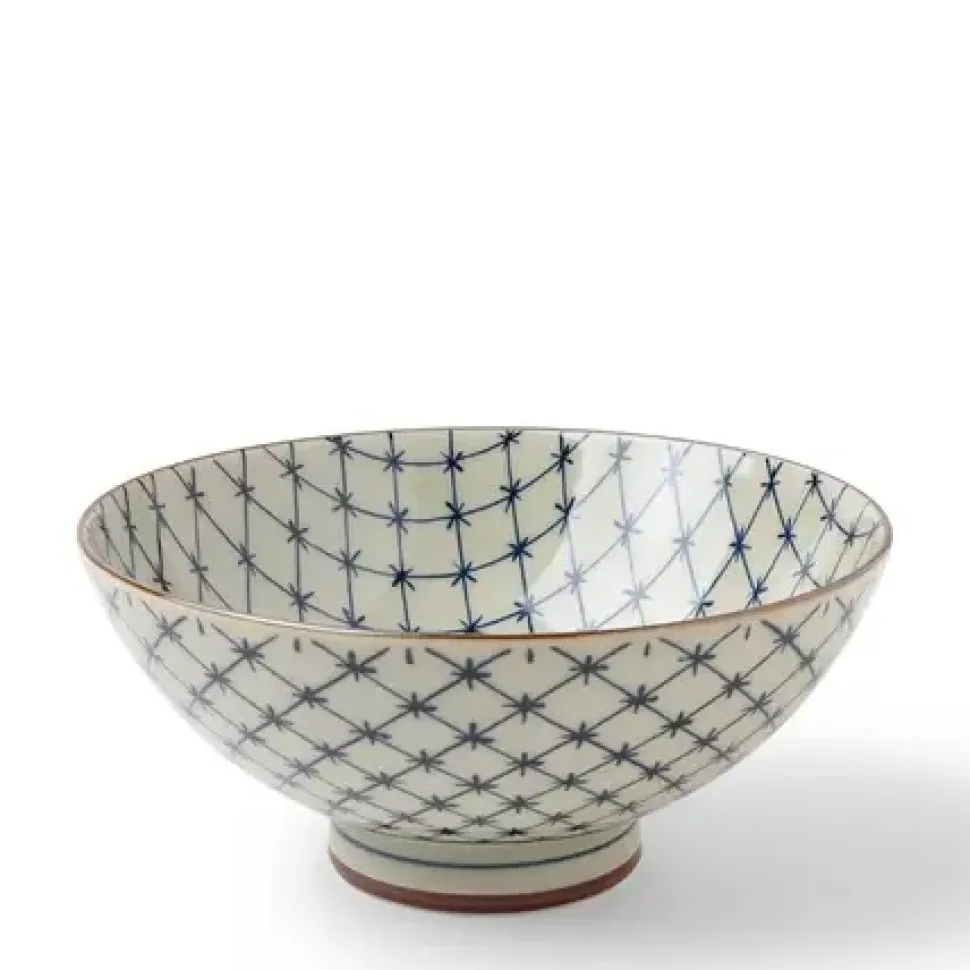 antique_kimono_lattice_bo_0.webp MIYA Company Medium Bowls^Antique Kimono Lattice Bowl 5-5/8"