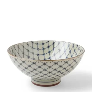 MIYA Company Medium Bowls^Antique Kimono Lattice Bowl 5-5/8"
