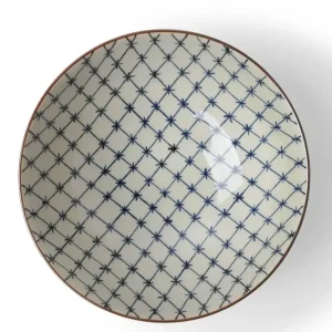 MIYA Company Medium Bowls^Antique Kimono Lattice Bowl 5-5/8