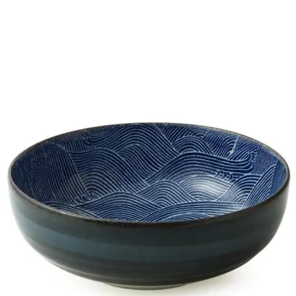 aranami__serving_bowl_0-1.webp MIYA Company Serving Bowls & Plates^Aranami 8.5" Serving Bowl