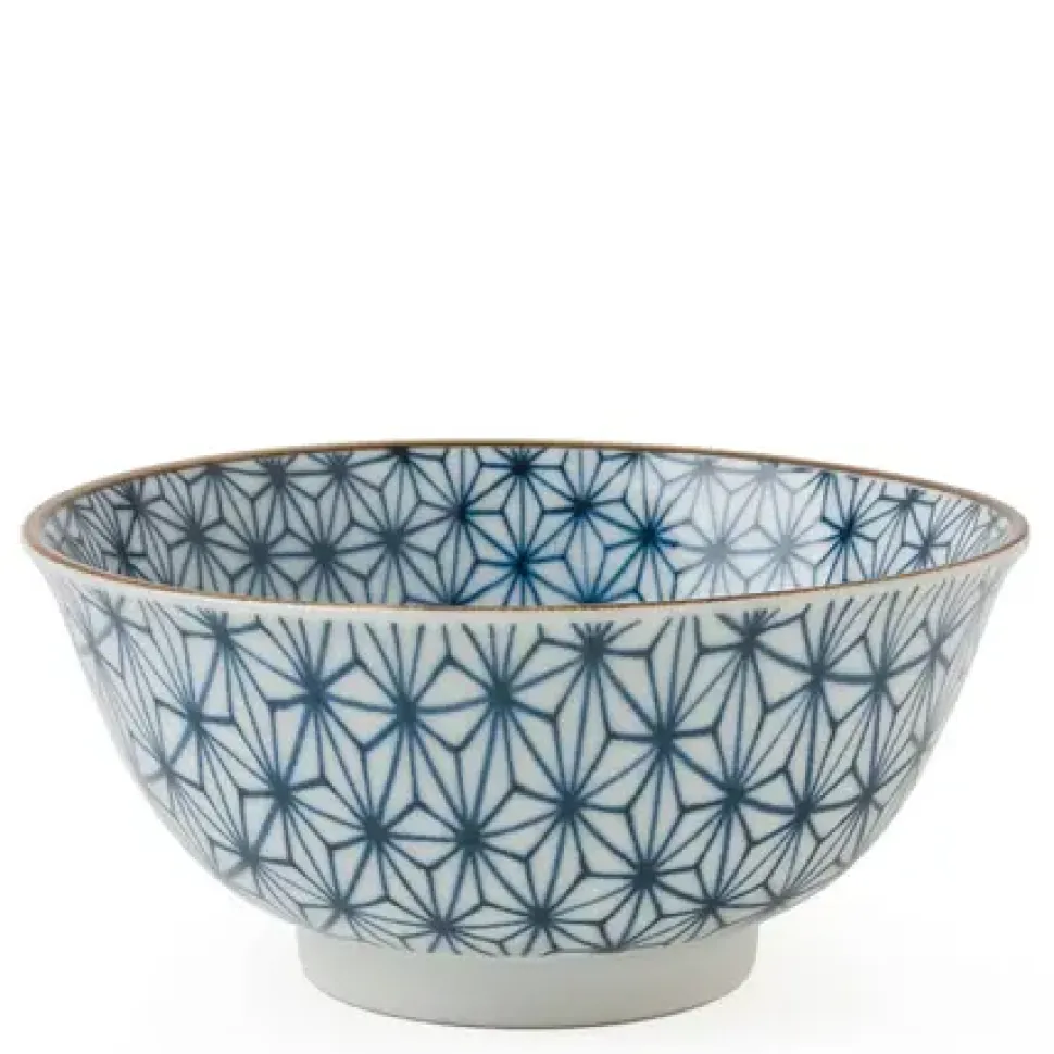 asanoha_colors__bowl__blu_0.webp MIYA Company Medium Bowls^Asanoha Colors 5.75" Bowl - Blue