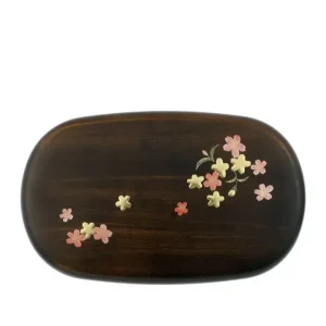 MIYA Company Bento Sets^Bento Set Woodgrain Sakura Blossom