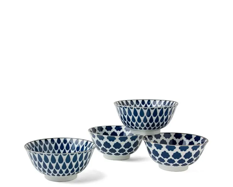 blue__white__bowl_set_1-2.webp MIYA Company Bowl Sets^Blue & White 6" Bowl Set