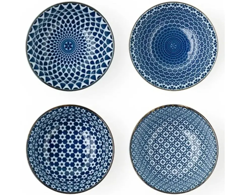 blue__white__bowl_set_2.webp MIYA Company Bowl Sets^Blue & White 5" Bowl Set