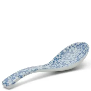 MIYA Company Soup Spoons^Blue & White Soup Spoon Set