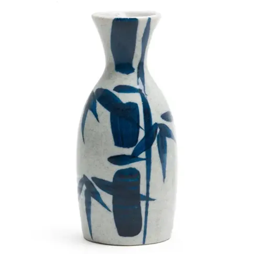 blue_bamboo__oz_sake_bott_0-1.webp MIYA Company Sake Bottles & Cups^Blue Bamboo 10 Oz. Sake Bottle
