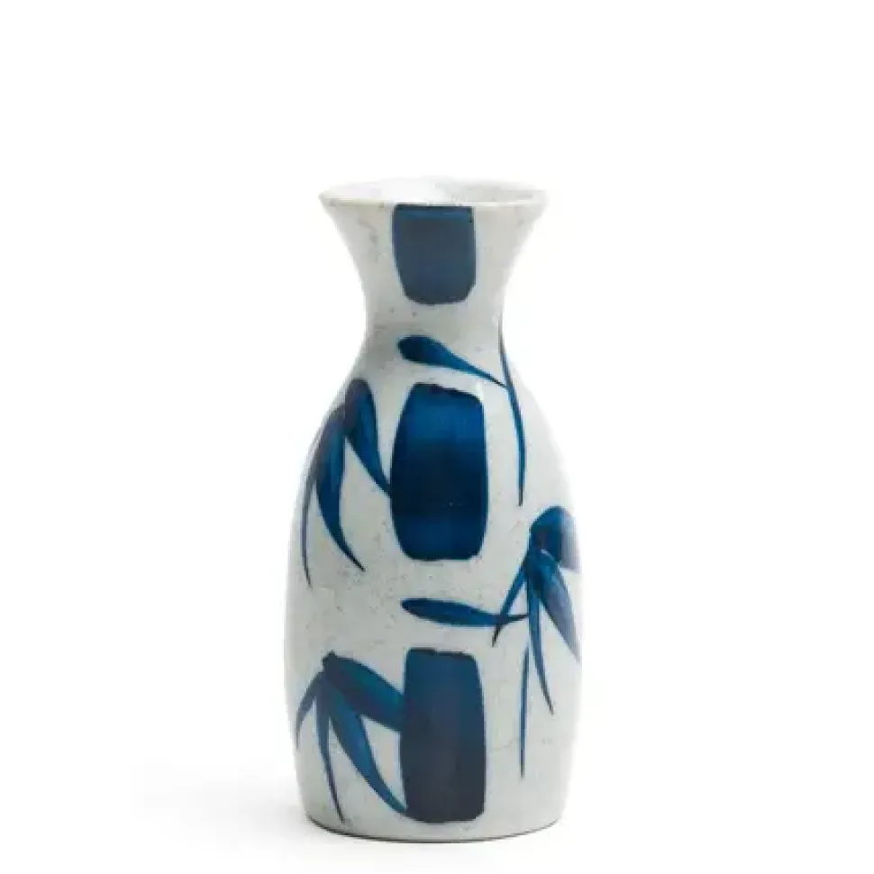 blue_bamboo__oz_sake_bott_0.webp MIYA Company Sake Bottles & Cups^Blue Bamboo 5 Oz. Sake Bottle