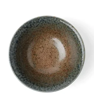 MIYA Company Medium Bowls^Blue Sand Crackle Bowl 7-5/8