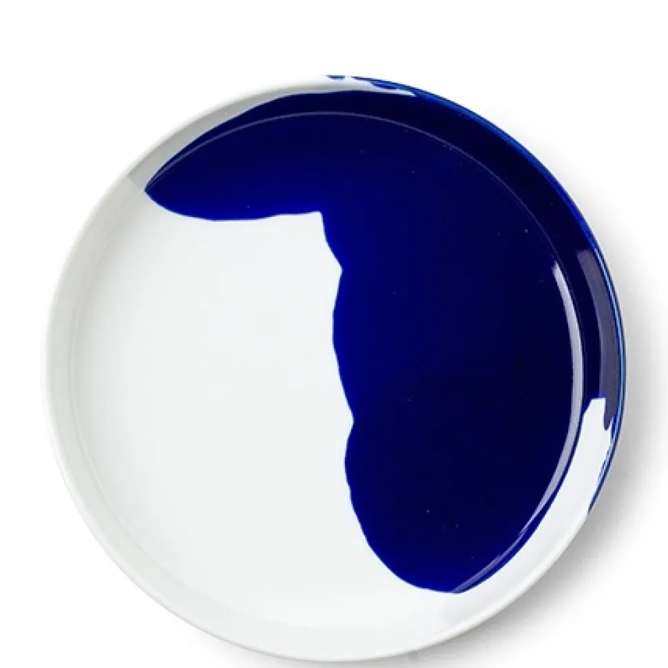 blue_splash__plate_0-2.webp MIYA Company Medium Plates^Blue Splash 7.75" Plate