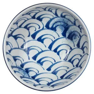 MIYA Company Serving Bowls & Plates^Blue Wave 8.25