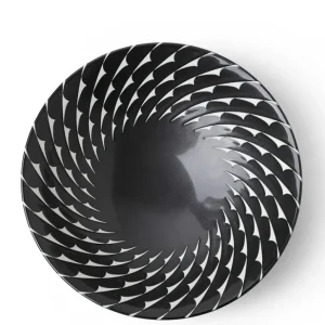 MIYA Company Serving Bowls & Plates^Bowl Black Choctaw Swirl 10