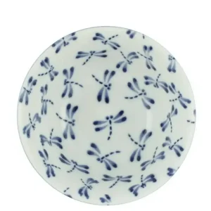 MIYA Company Medium Bowls^Bowl Blue & White Dragonfly 6