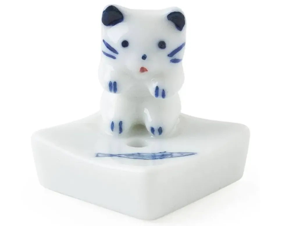 cat__fish_incense_holder_0.webp MIYA Company Cats^Cat & Fish Incense Holder