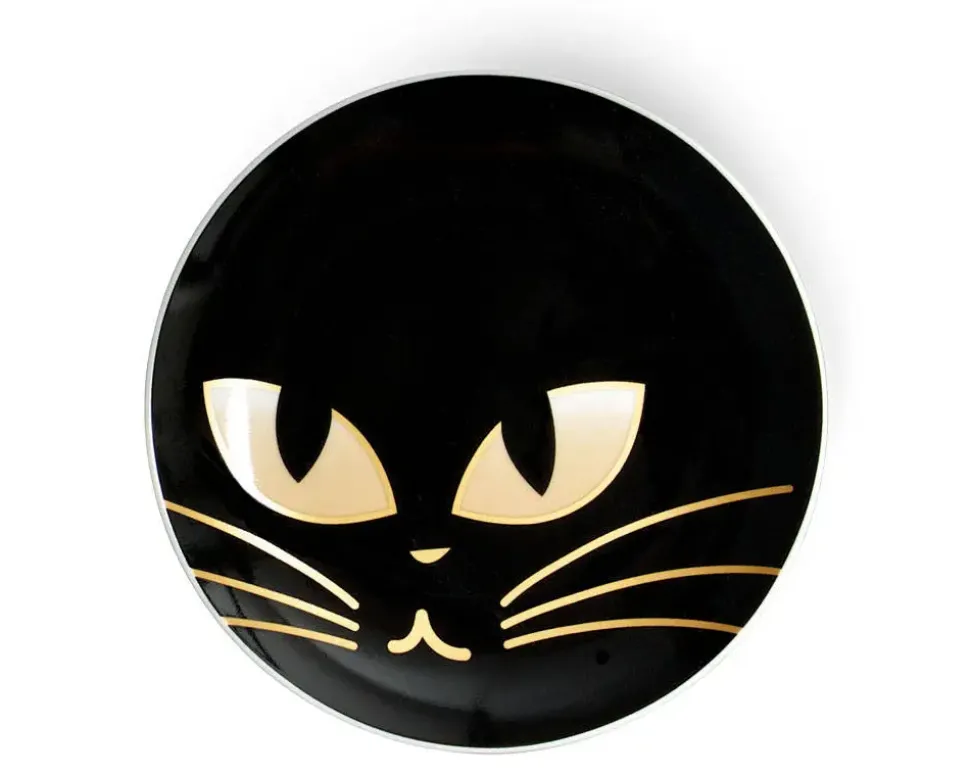 cat_eyes__dessert_plate_s_5.webp MIYA Company Plates^Cat Eyes 6.5" Dessert Plate Set