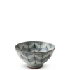 MIYA Company Rice Bowls^Celadon Chevron 4.5" Rice Bowl