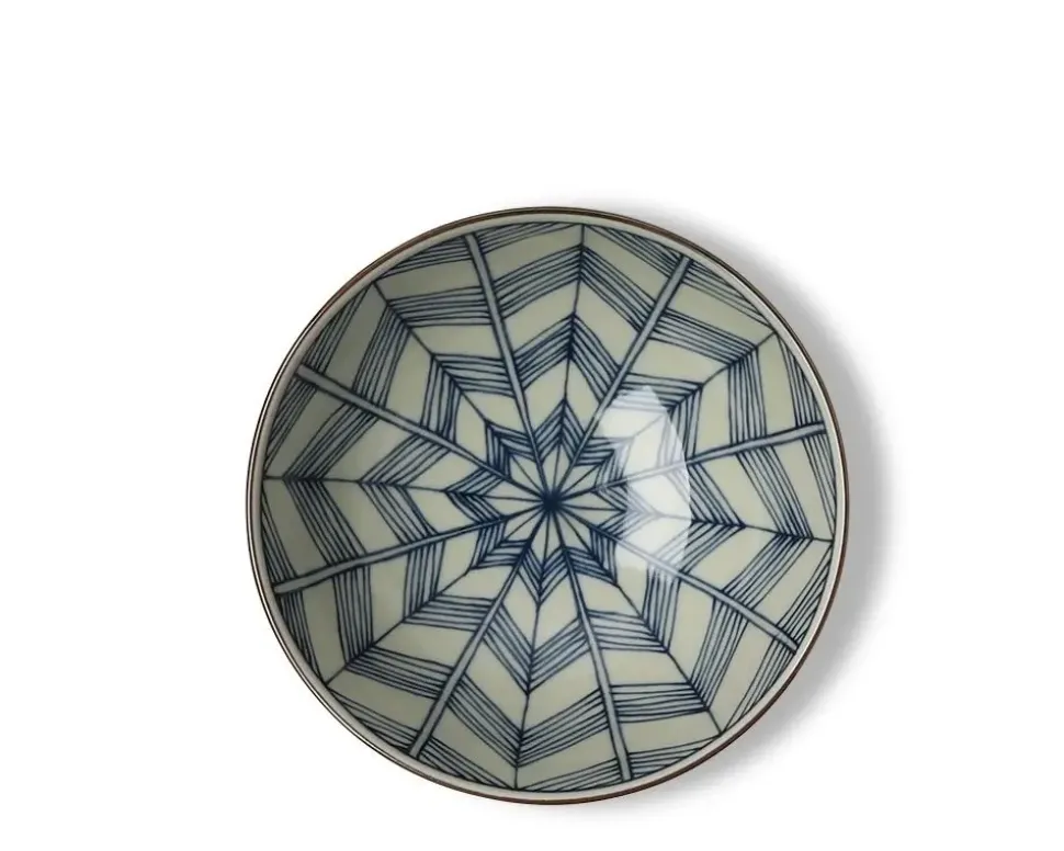 celadon_chevron__rice_bow_2-1.webp MIYA Company Rice Bowls^Celadon Chevron 5.5" Rice Bowl