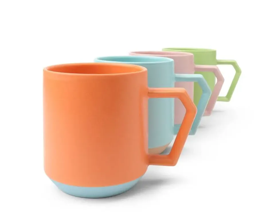 chips__oz_mug_pastel_blue_3.webp MIYA Company Mugs^Chips 12 Oz. Mug Pastel Blue