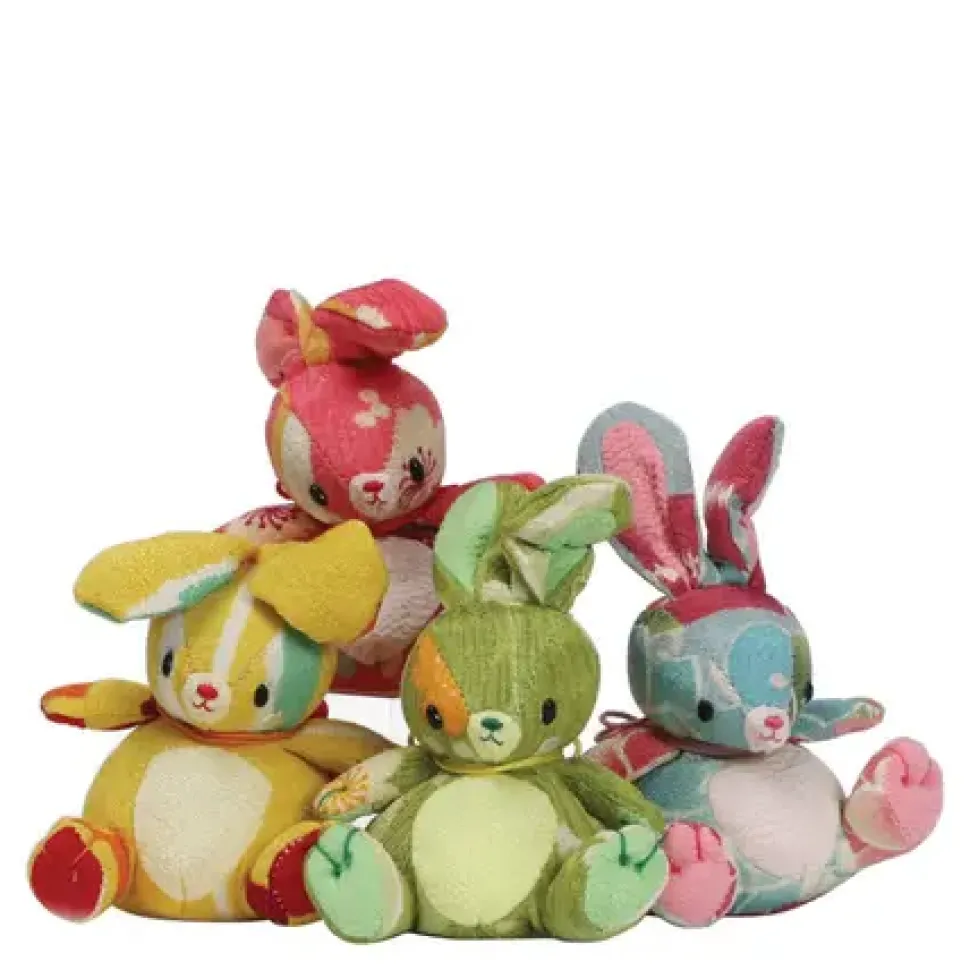 chirimen_beanbag_bunny_0.webp MIYA Company Plush^Chirimen Beanbag Bunny
