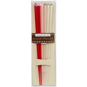 MIYA Company Chopsticks^Chopsticks Acrylic Red Set/3