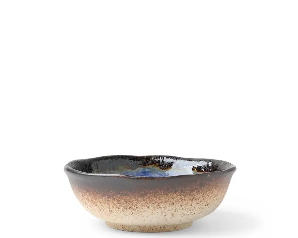 cobalt_blue__shallow_bowl_2.webp MIYA Company Small Bowls^Cobalt Blue 5" Shallow Bowl