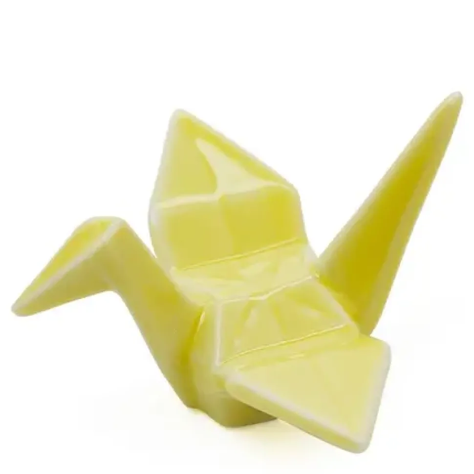 crane_chopstick_rest__yel_0.webp MIYA Company Weddings^Crane Chopstick Rest - Yellow