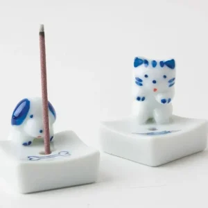 MIYA Company Dogs^Dog & Bone Incense Holder