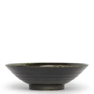 MIYA Company Serving Bowls & Plates^Enso Dark Green Serving Bowl