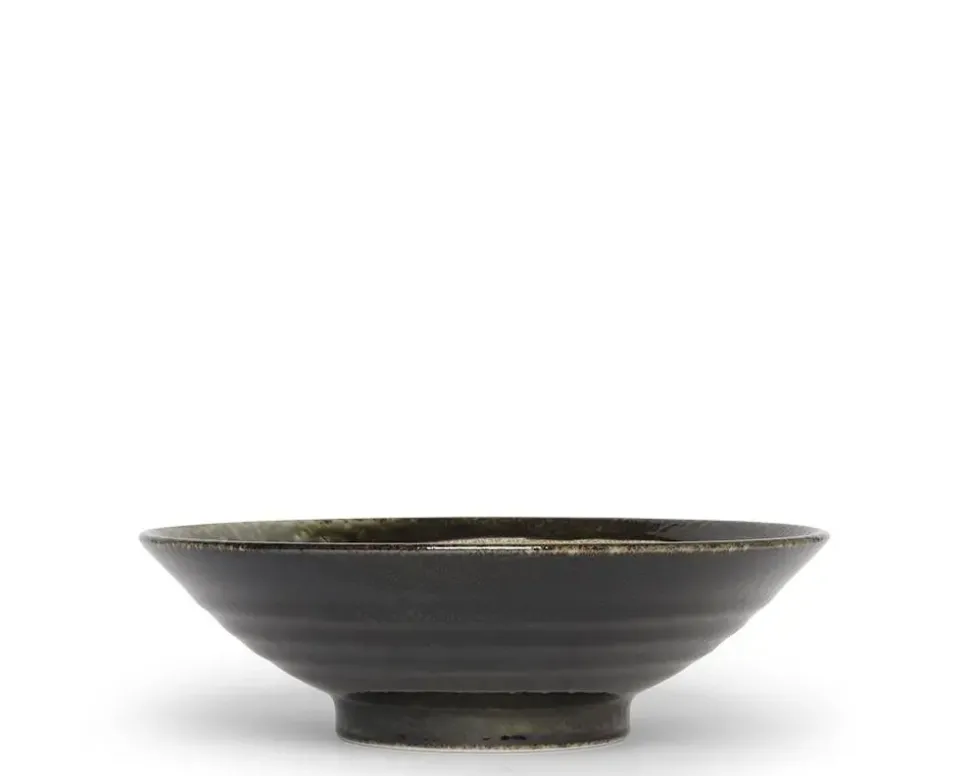 enso_dark_green_serving_b_2.webp MIYA Company Serving Bowls & Plates^Enso Dark Green Serving Bowl