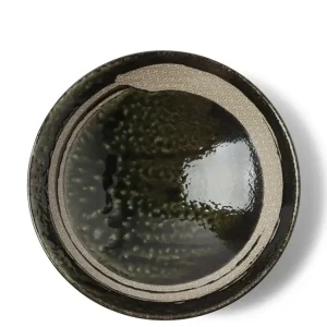 MIYA Company Serving Bowls & Plates^Enso Dark Green Serving Bowl
