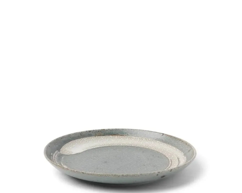 enso_green_plate__2-1.webp MIYA Company Medium Plates^Enso Green Plate 7-1/4"