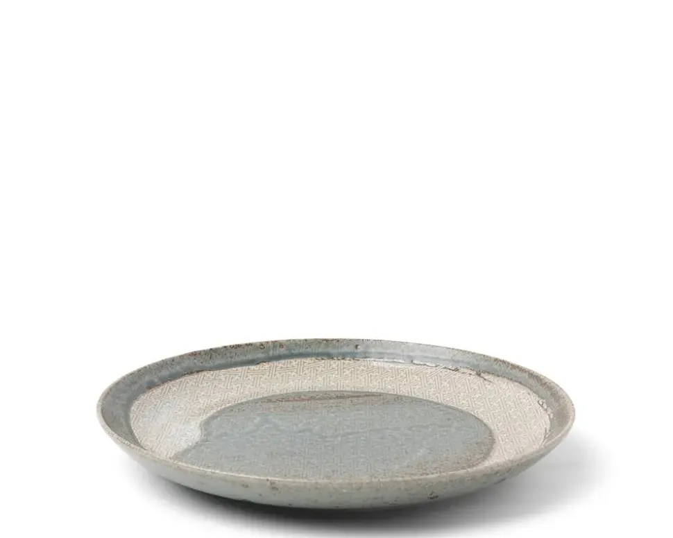 enso_green_plate__2-2.webp MIYA Company Medium Plates^Enso Green Plate 8-1/2"