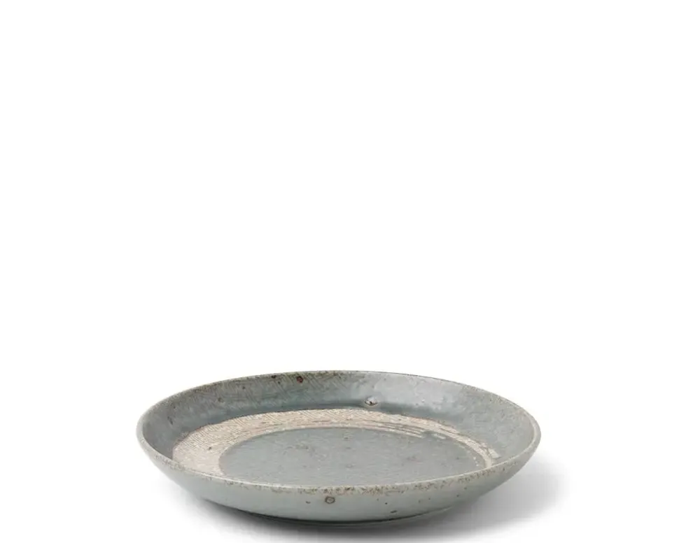 enso_green_plate__2.webp MIYA Company Medium Plates^Enso Green Plate 6-1/8"