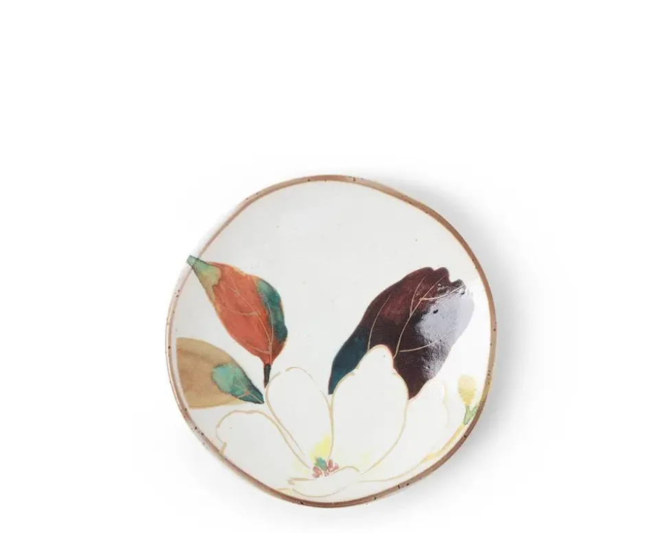 floral_mini_plate_white_1.webp MIYA Company Small Plates^Floral Mini Plate White