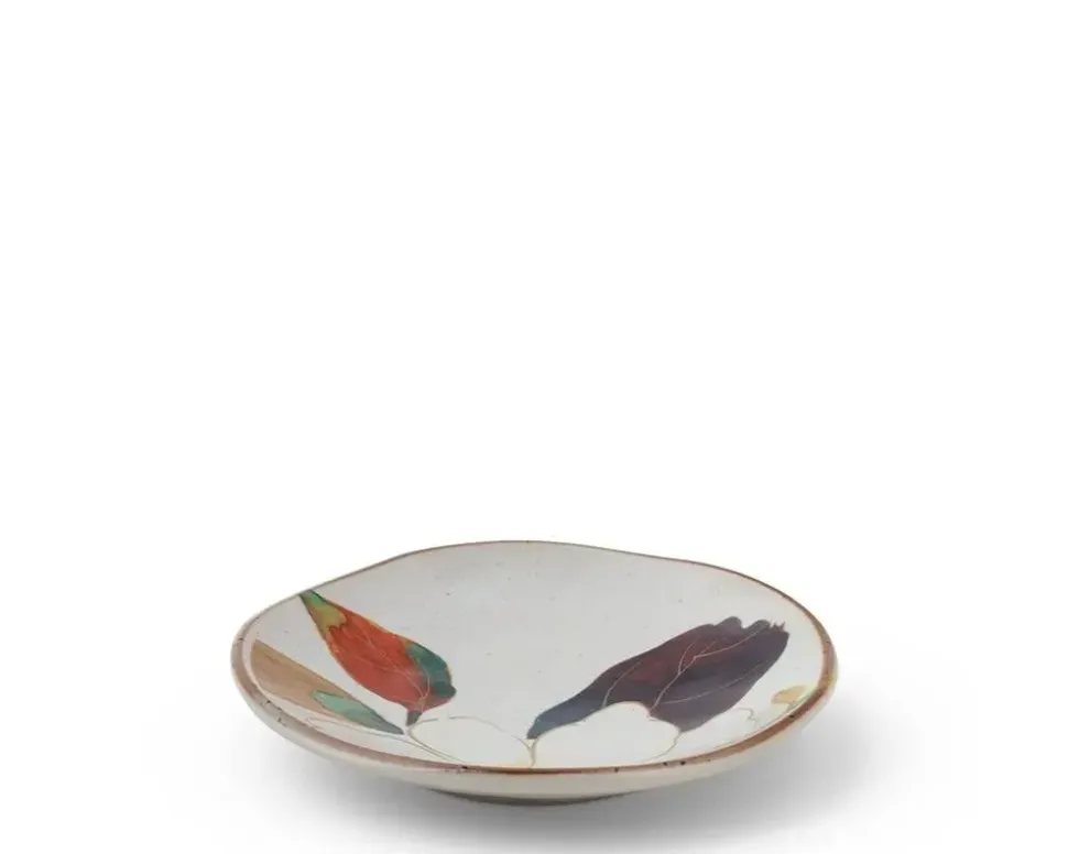 floral_mini_plate_white_2.webp MIYA Company Small Plates^Floral Mini Plate White