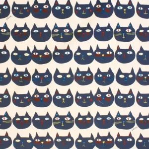 MIYA Company Furoshiki & Tenugui^Furoshiki Cats 20" Sq.
