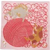 MIYA Company Furoshiki & Tenugui^Furoshiki Cats & Yarn 19"