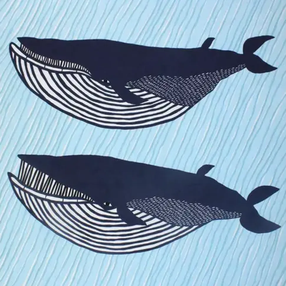 furoshiki_whales__sq_0.webp MIYA Company Furoshiki & Tenugui^Furoshiki Whales 41" Sq.