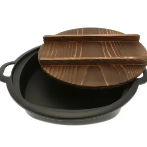 MIYA Company Cast Iron^Gyoza Pan Cast Iron With Lid