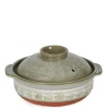 MIYA Company Donabe Casseroles^Hana-Mishima Donabe Casserole, 20 Oz.