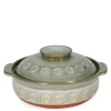MIYA Company Donabe Casseroles^Hana-Mishima Donabe Casserole, 50 Oz.