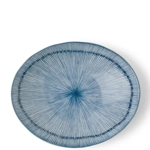 MIYA Company Shallow Bowls^Hoso Tokusa 7.75" Oval Bowl
