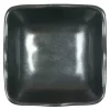 MIYA Company Sauce Dishes^Iron Glaze 3.25" Sq. Dish