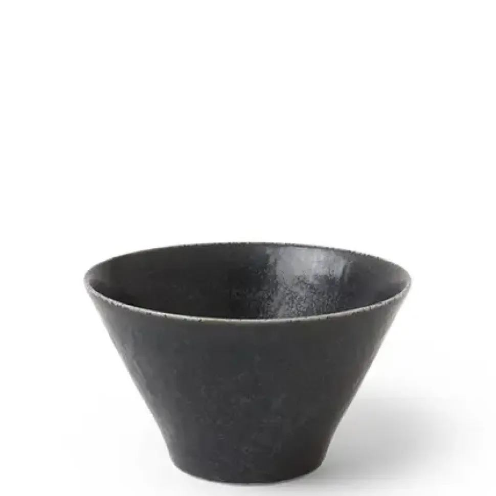 ishi_black__rice_bowl_0.webp MIYA Company Rice Bowls^Ishi Black 5" Rice Bowl