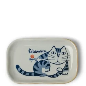 MIYA Company Cats^Kabamaru Rectangle Plate Set/5