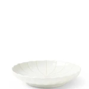 MIYA Company Medium Plates^Kasa Lines White 6.5