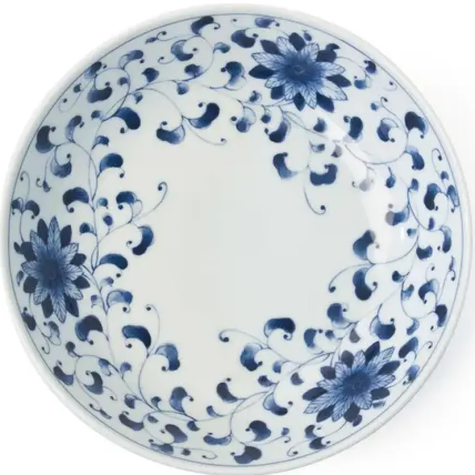 kiku_karakusa__bowl_0.webp MIYA Company Serving Bowls & Plates^Kiku Karakusa 8.25" Bowl