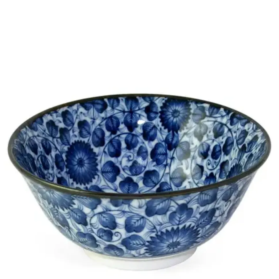 kikuzome_karakusa__bowl_0.webp MIYA Company Medium Bowls^Kikuzome Karakusa 6" Bowl