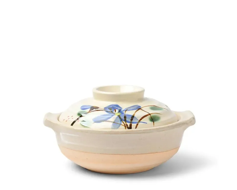 kikyo_donabe_casserole__o_1.webp MIYA Company Donabe Casseroles^Kikyo Donabe Casserole, 28 Oz.