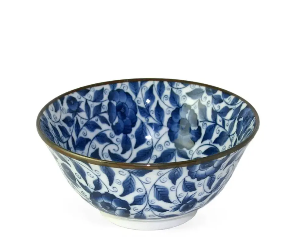 koimari_botan__bowl_1.webp MIYA Company Medium Bowls^Koimari Botan 6" Bowl